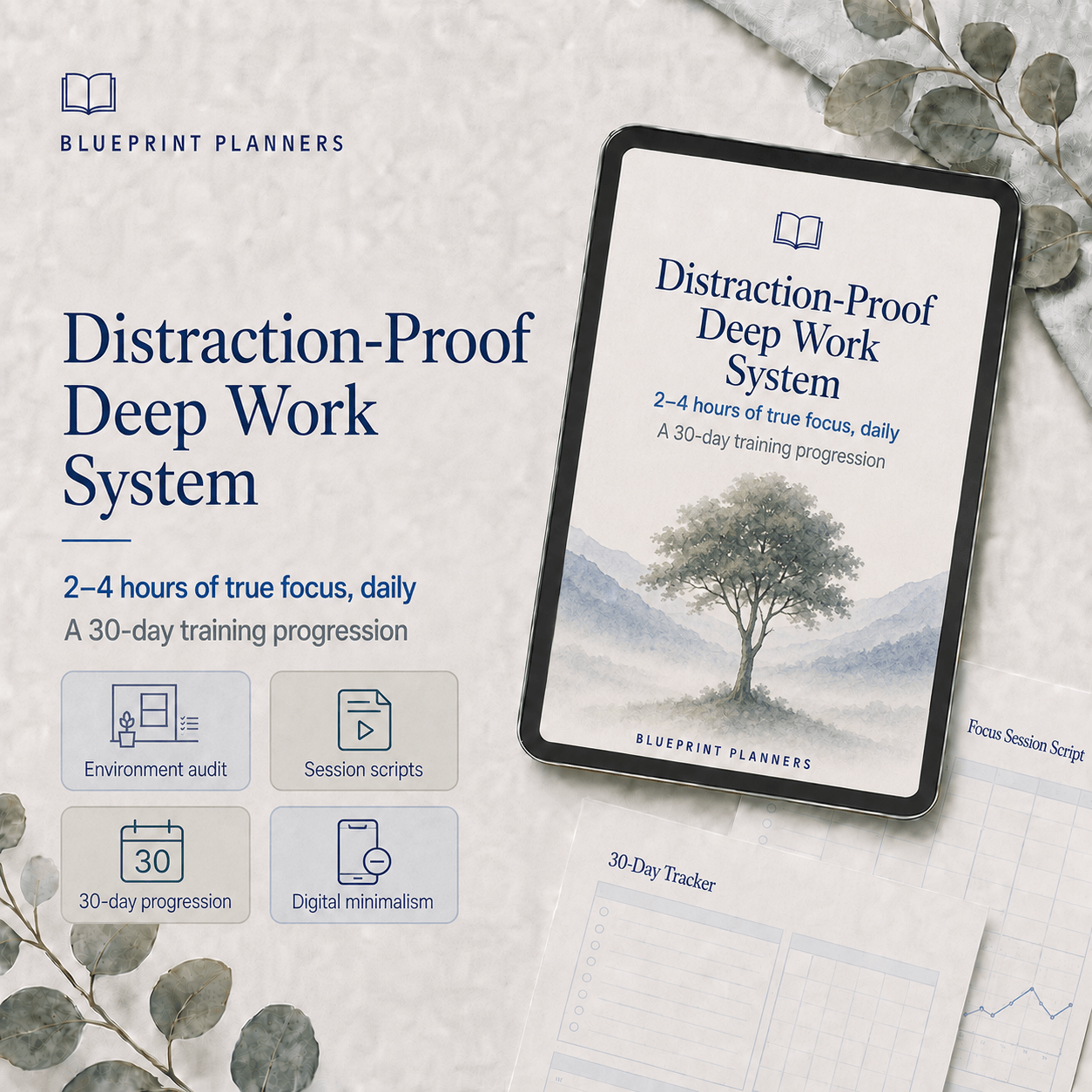 Distraction-Proof Deep Work System
