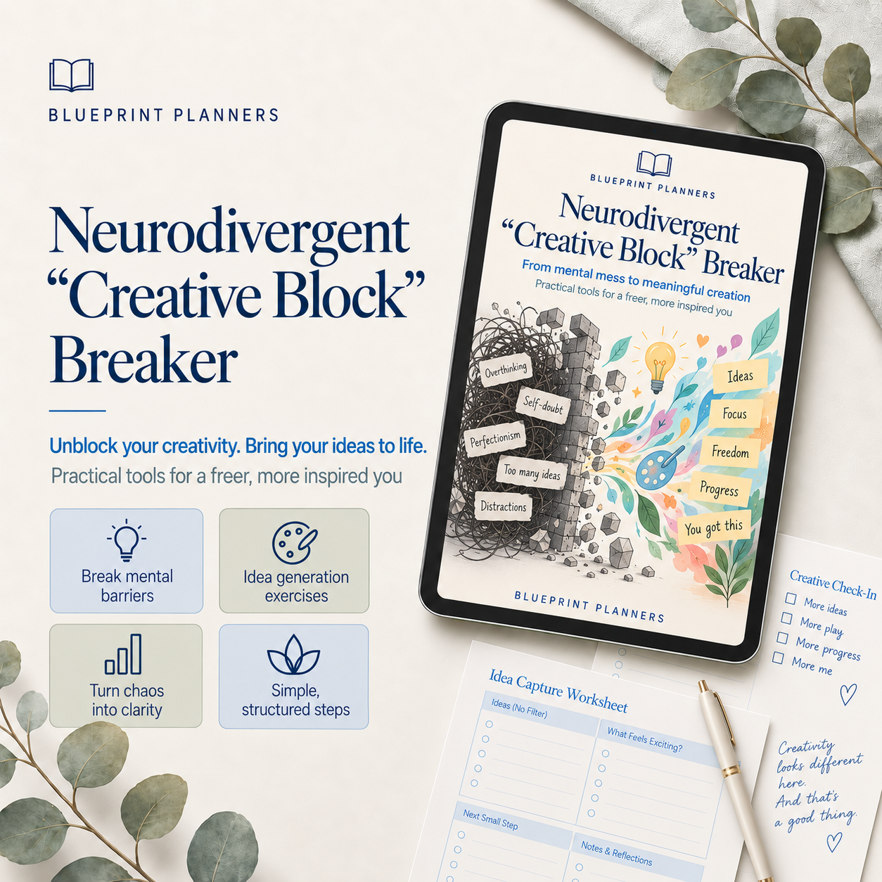 Neurodivergent "Creative Block" Breaker