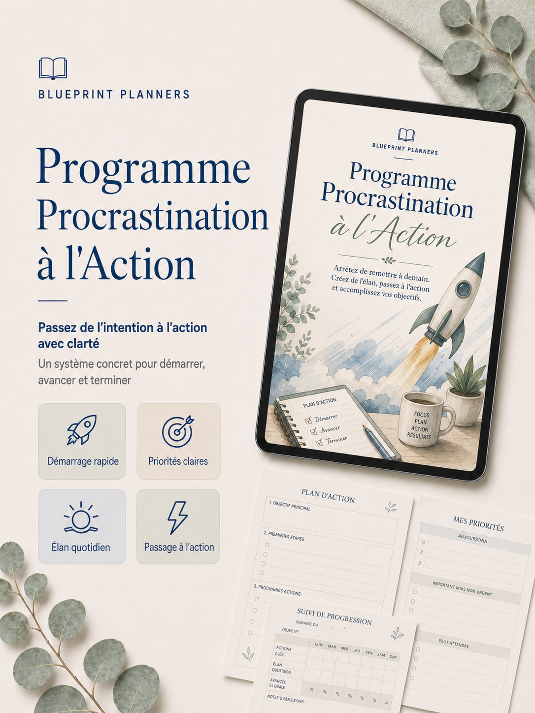Procrastination-to-Action Program - FR Version