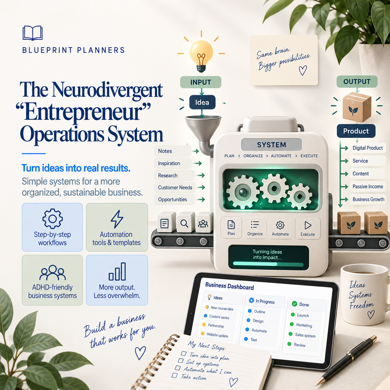 The Neurodivergent "Entrepreneur" Operations System
