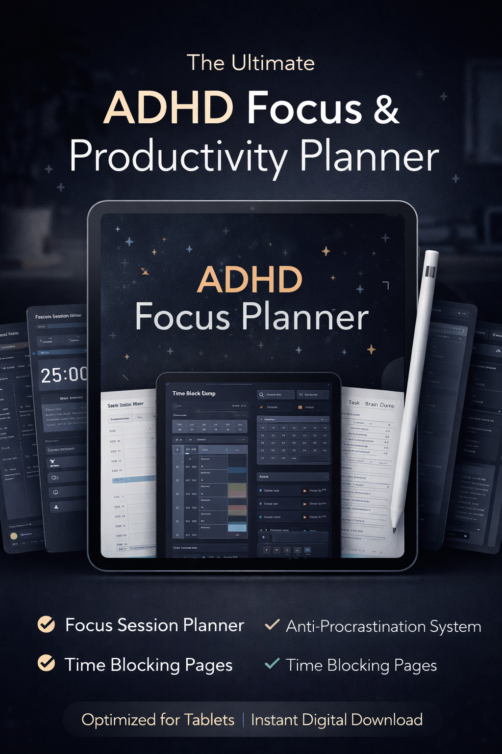 ADHD Focus & Productivity Planner