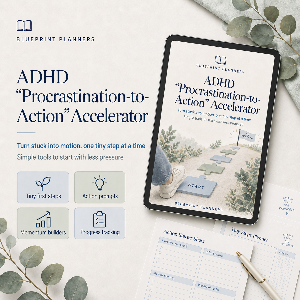 ADHD "Procrastination-to-Action" Accelerator - US Version