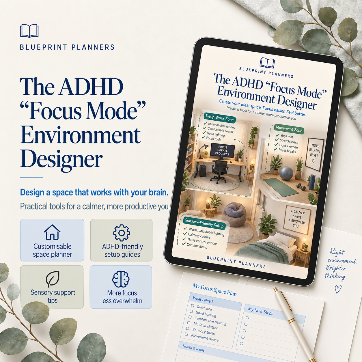The ADHD "Focus Mode" Environment Designer